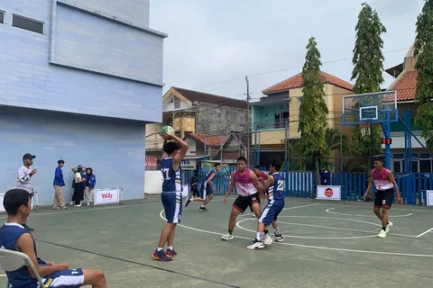 UKM Bola Basket Beri Wadah Bagi Atlet Bola Basket Muda di Ajang 3X3 Basketball Competition
