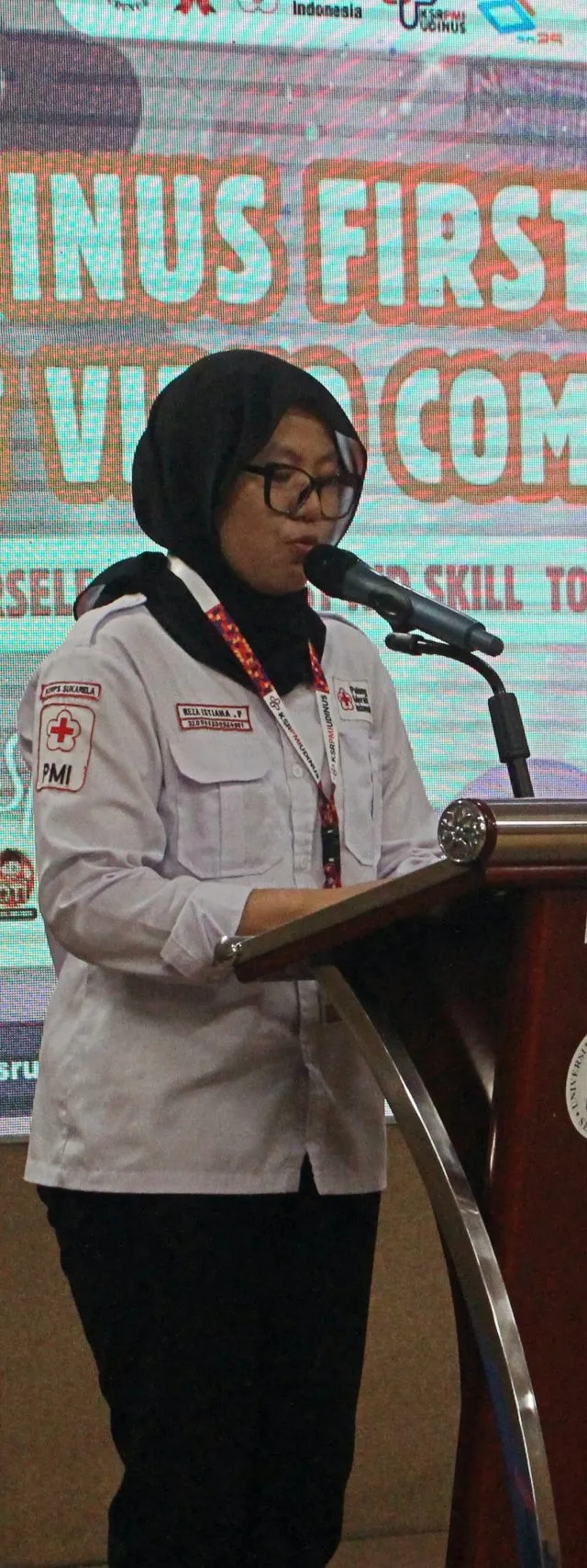 Bersama KSR PMI Udinus, Reza Ingin Bermanfaat Bagi Masyarakat