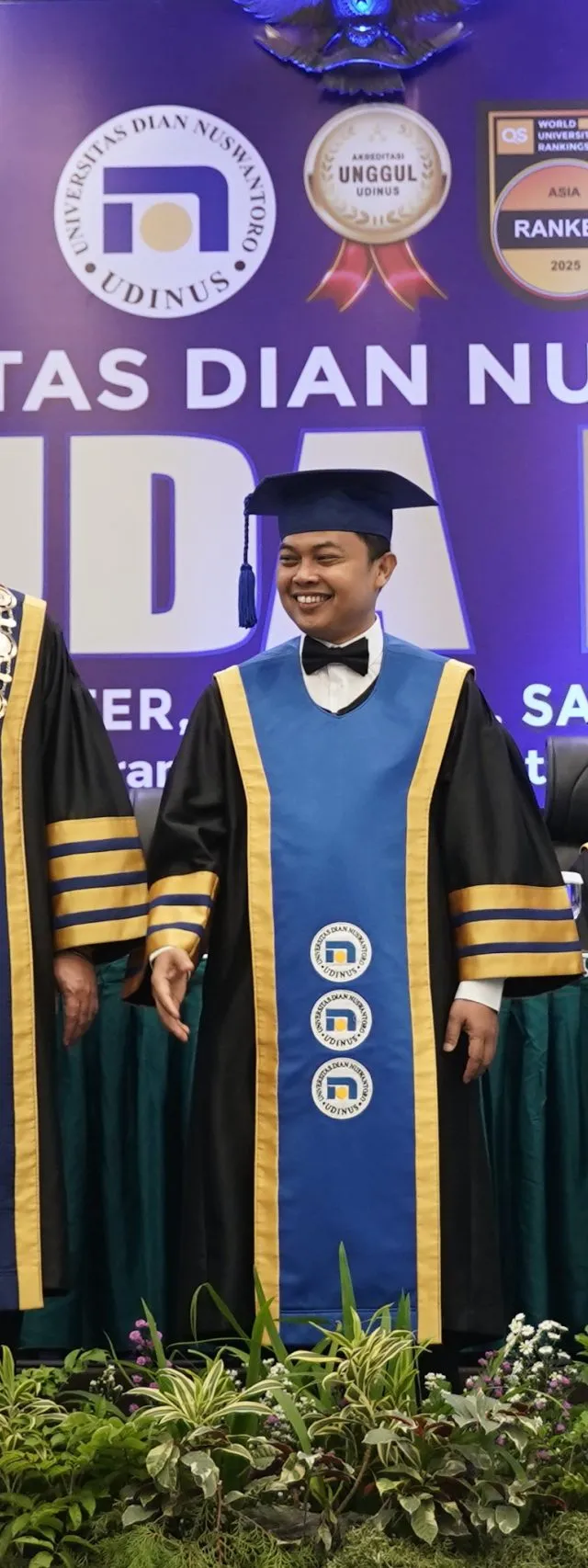 Luluskan 1.350 Mahasiswa, Wisuda ke-85 Udinus Hari Pertama Hadirkan Inovasi Digital dan Kerja Sama Strategis