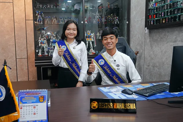 Mahasiswa Jadi Rektor Udinus Sehari! Jalankan Peran Jadi Orang Nomor Satu di Kampus