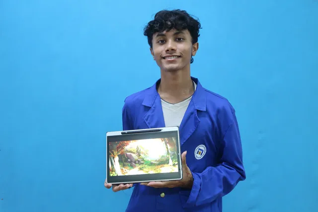 Terinspirasi Pemandangan Halaman Rumah, Mahasiswa Animasi Udinus Eksis di Perlombaan International Bersaing dengan 300 Peserta