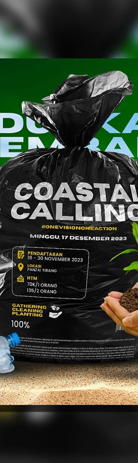 Jaga Ekosistem Pesisir Bersama Ilkom Udinus