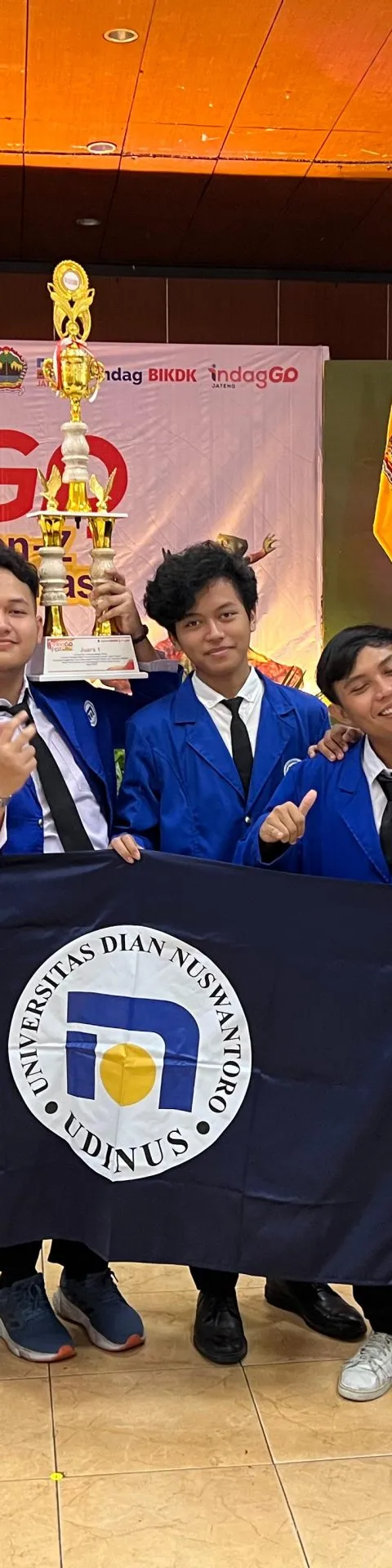 Angkat Industri Kreatif lewat Animasi, Tim Mahasiswa Animasi Udinus Raih Juara 1