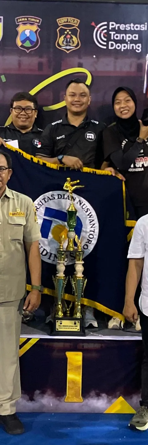 Udinus Raih Juara Umum di KBPP Polri Jatim Cup 2024 Usai Kantongi 12 Medali