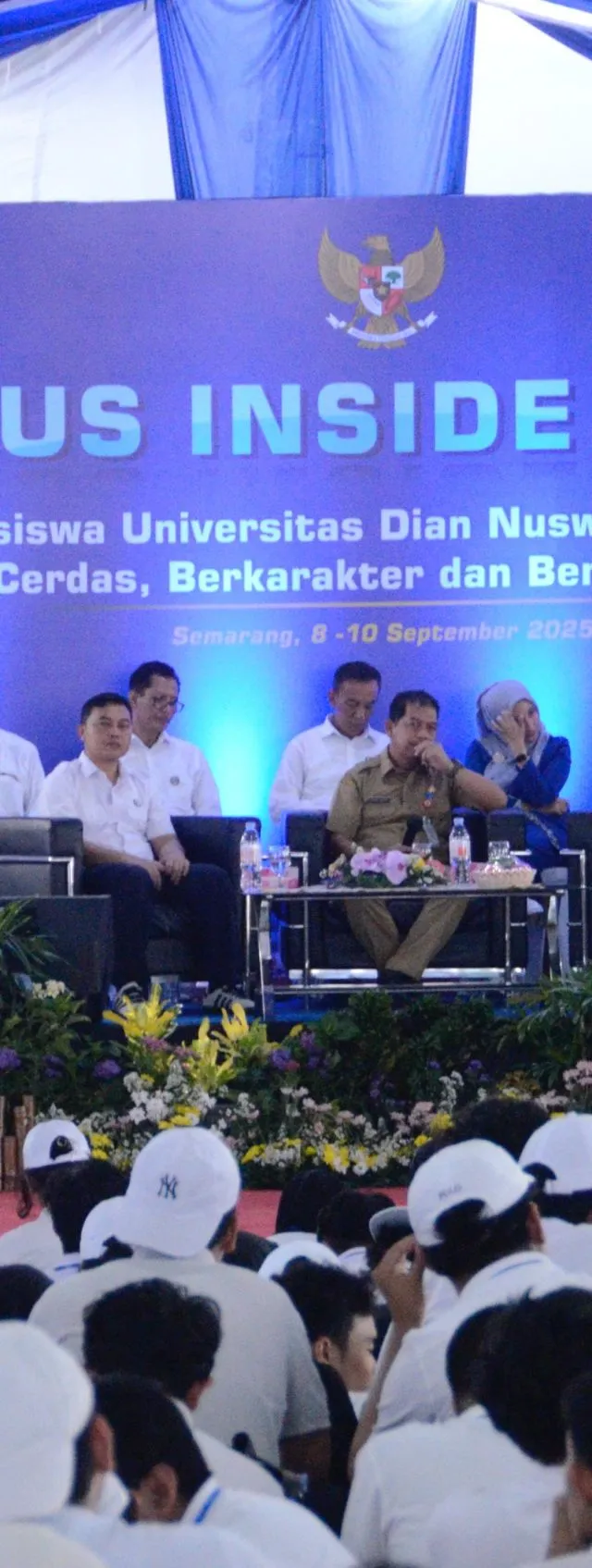 Dinus Inside Hari Pertama FIK Udinus, Mahasiswa Baru Dapatkan Pembekalan dari Wali Kota Semarang