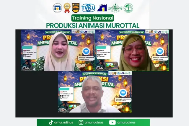 Udinus Gandeng PP Pergunu, Hadirkan Training Animasi Murottal untuk Dakwah Digital