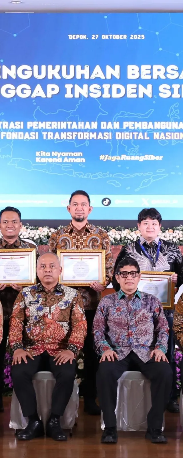 Komitmen Perkuat Keamanan Siber, Udinus Resmi Tergabung dalam TTIS BSSN