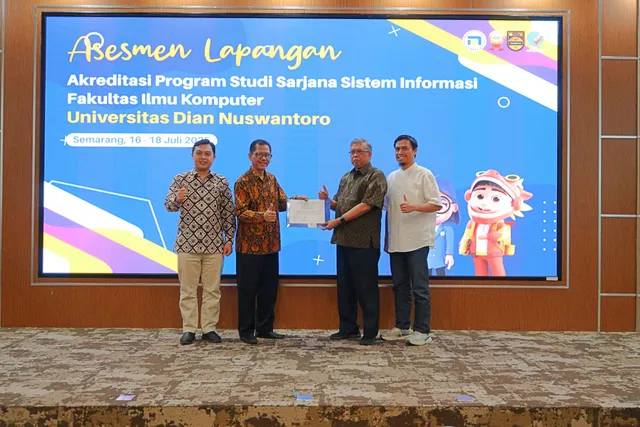 LAM INFOKOM Sukses Gelar Asesmen Lapangan untuk Sisfo Udinus, Upaya Pertahankan Akreditasi Unggul