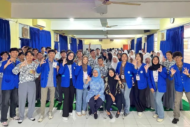 Mahasiswa Ilkom Udinus Gandeng LRC-KJHAM Edukasi Ratusan Siswa SMA Terkait Pencegahan Kekerasan Seksual