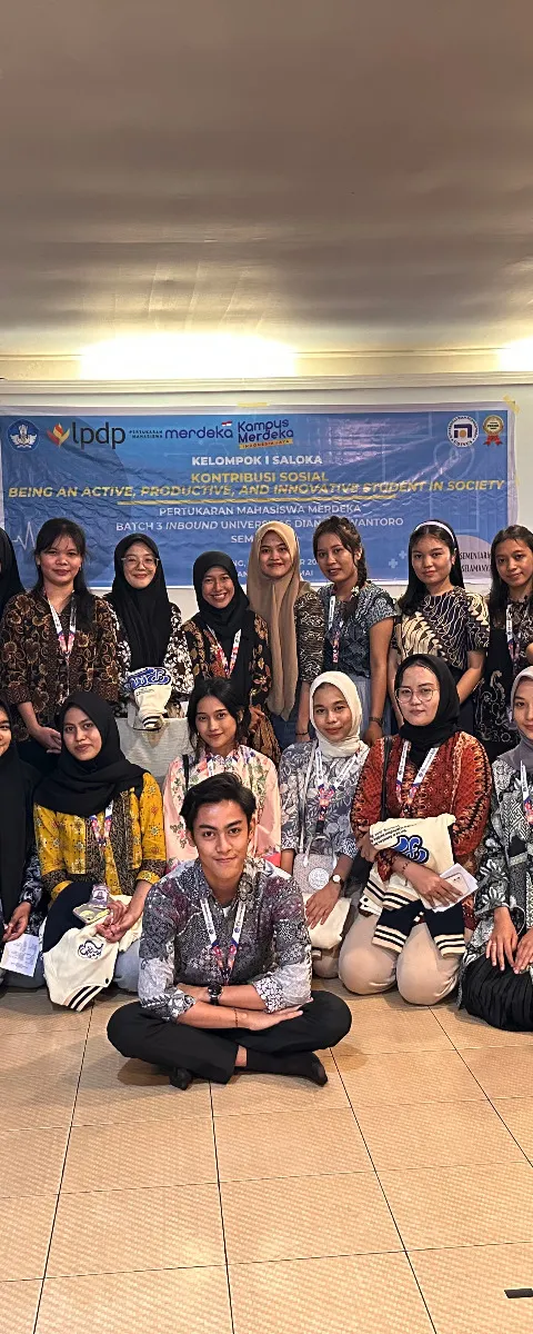 Puluhan Mahasiswa PMM Inbound Udinus Berikan Literasi Tentang Bahaya Narkoba dan Penyakit tak Menular