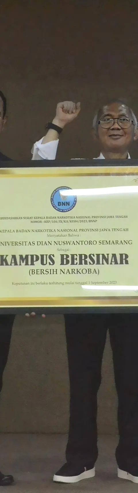 Udinus Gelar Pelatihan Melawan Narkoba Bersama BNN Peringati Hari Anti Narkotika Internasional 2024