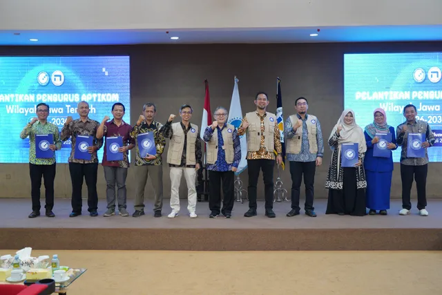 Rektor Udinus Nakhodai Kepengurusan Aptikom Jawa Tengah Periode 2026-2030