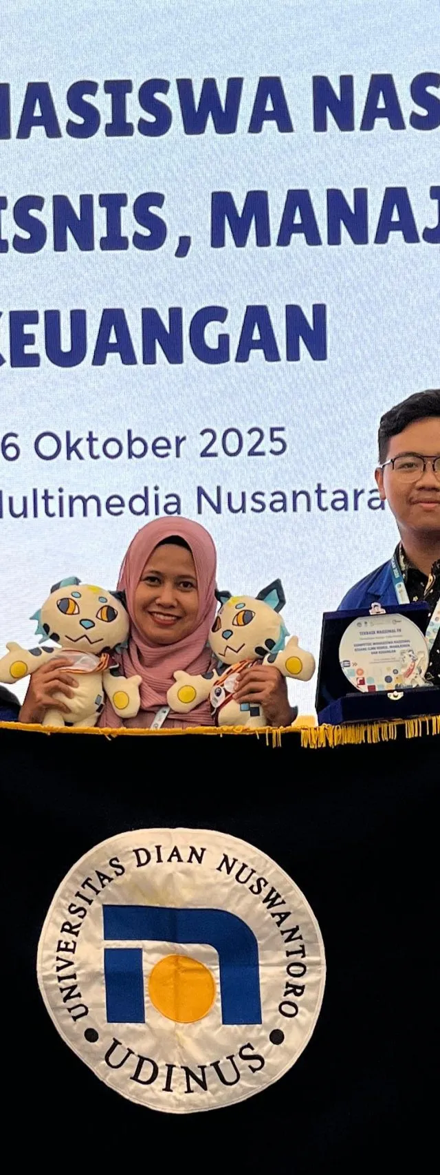 Sabet Prestasi di KBMK 2025, Tim Mahasiswa Udinus Usung Ide Integrasi Teknologi Digital Twin