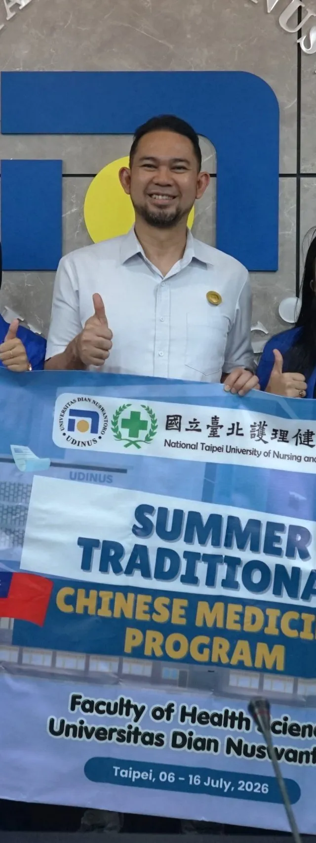 Empat Mahasiswa Udinus Ikuti Program Traditional Chinese Medicine di Taiwan, Perkuat Kompetensi Global Bidang Kesehatan