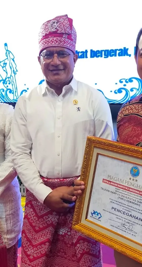 TVKU Semarang Raih Penghargaan Prestisius dari BNN RI dalam Peringatan HANI 2024
