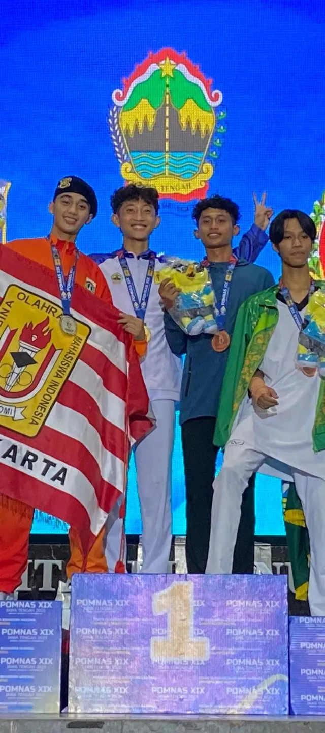 Tampil Sebagai Tuan Rumah POMNAS XIX 2025 Cabor Taekwondo, Atlet Udinus Berhasil Sumbangkan 4 Medali untuk Jateng