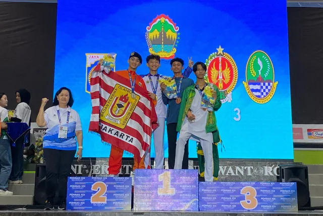 Tampil Sebagai Tuan Rumah POMNAS XIX 2025 Cabor Taekwondo, Atlet Udinus Berhasil Sumbangkan 4 Medali untuk Jateng