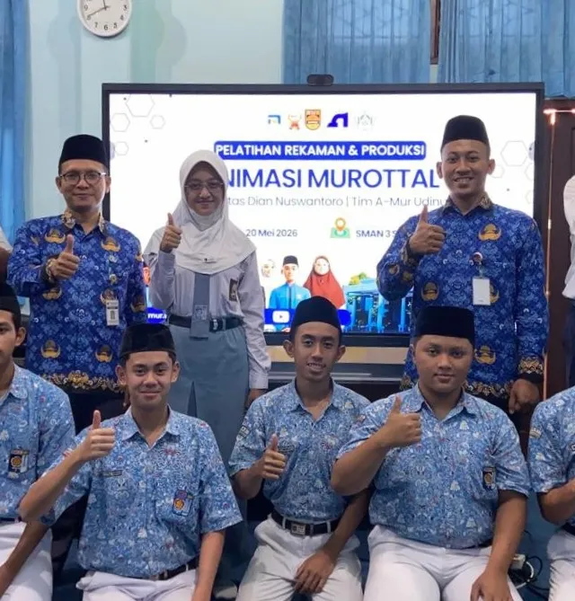Melalui PKM, Pusat Studi CSAC Udinus Uji Skalabilitas Produksi Animasi Murottal di Sekolah