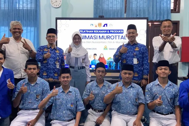 Melalui PKM, Pusat Studi CSAC Udinus Uji Skalabilitas Produksi Animasi Murottal di Sekolah