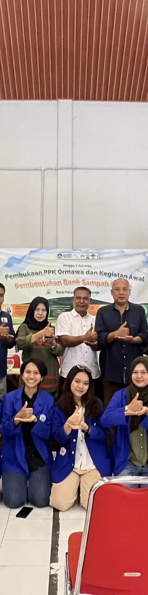 Sipsatu Karya Mahasiswa PPKO HM Sisfo Udinus Optimalisasi Bank Sampah di Kelurahan Tugurejo