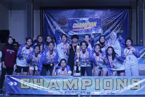 Atlet UKM Bola Basket Udinus Dominasi Ajang IPR 2023