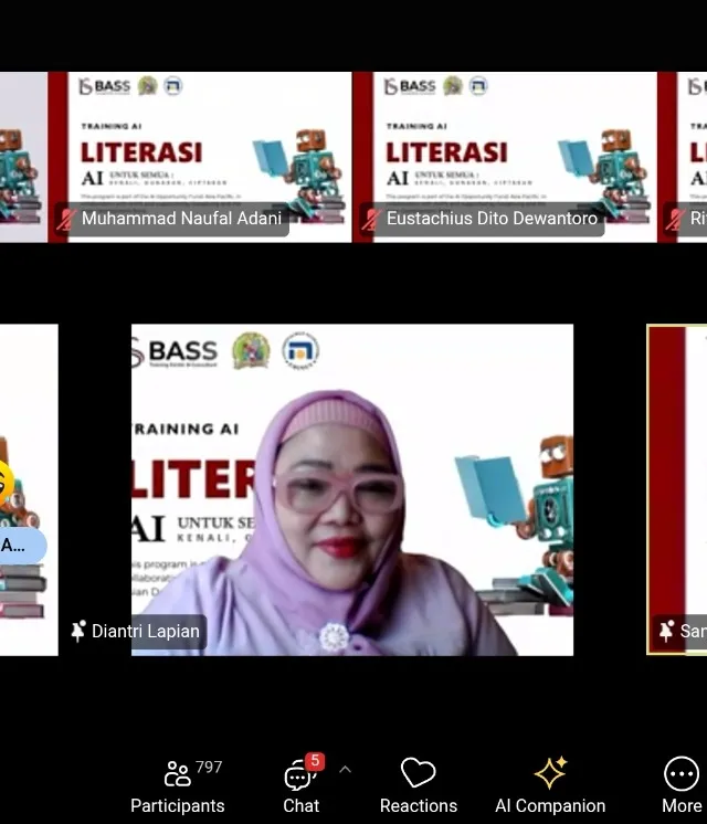 Udinus, Gemawira, dan BASS Kolaborasi Gelar Pelatihan Literasi AI untuk Mahasiswa Bimbingan Karier FIK