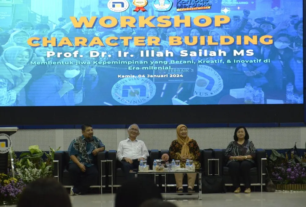 Udinus Hadirkan Guru Besar IPB Bentuk Karakter Mahasiswa Berani, Kreatif, dan Inovatif