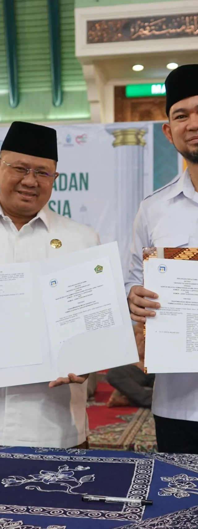 Udinus dan Kanwil Kemenag Jateng Jalin Kerja Sama Strategis, Siapkan Guru PAI Jadi Kreator Konten AI