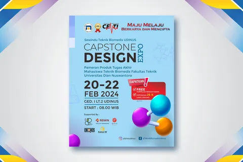 Yuk Ramaikan Pameran Produk Capstone Design Teknik Biomedis 2024 Karya Mahasiswa