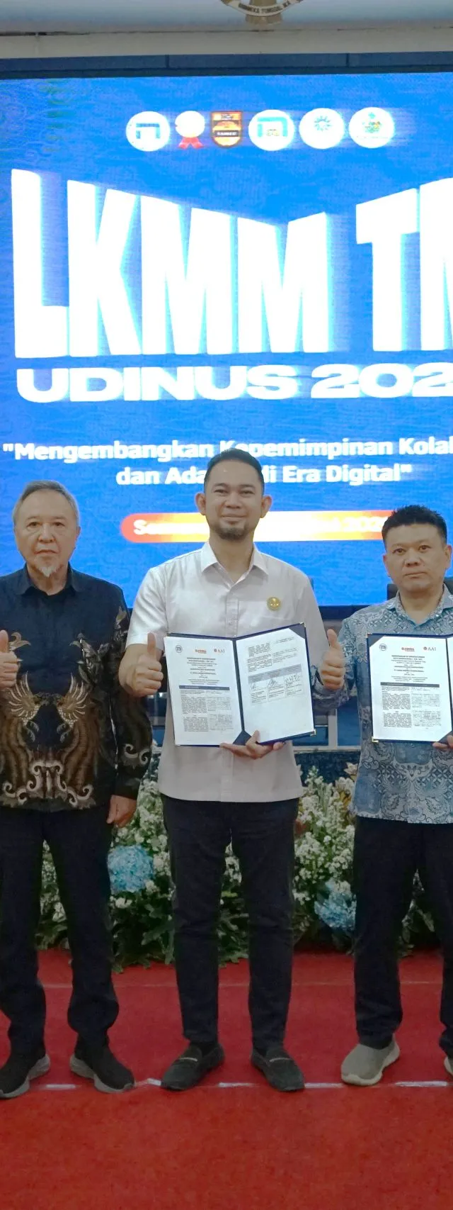 Usung Konsep Strategis B2U, Udinus dan PT. Awina Siap Bangun Standar Pendidikan Jepang di Indonesia