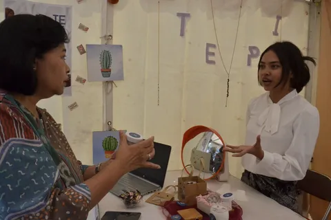 Puluhan Wirausahawan Muda Udinus Turut Serta Ramaikan LPS Festival 2023