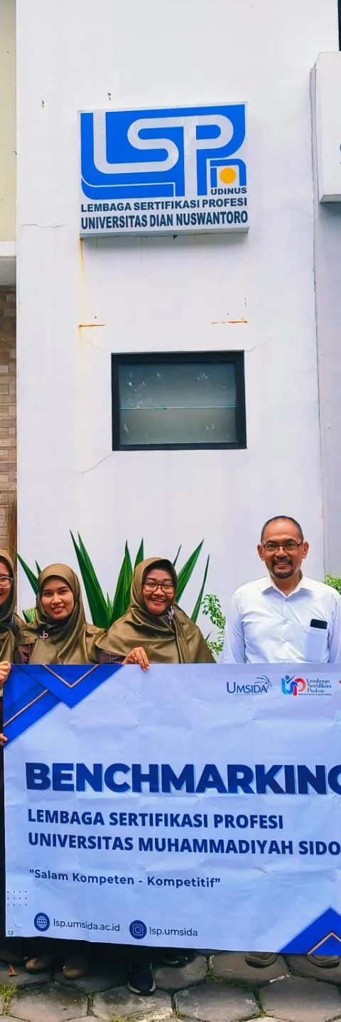 LSP Udinus Terima Kunjungan LSP Umsida, Kuatkan Standar BNSP