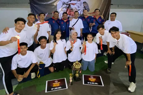 Raih Sembilan Medali, UKM Taekwondo Udinus Raih Juara Umum di Indonesia Super Tight Taekwondo Championship 2