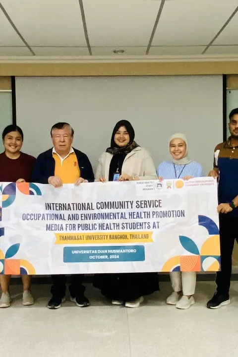 Mahasiswa Udinus dan Universitas Thammasat Thailand Bersinergi Tingkatkan Edukasi K3, ini yang Dihasilkan!