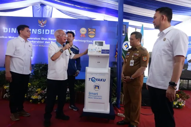 Dinus Inside 2025 Sambut 3.154 Mahasiswa Baru Udinus, Hadirkan Kuliah Umum Gubernur Jateng dan Inovasi Toyaku
