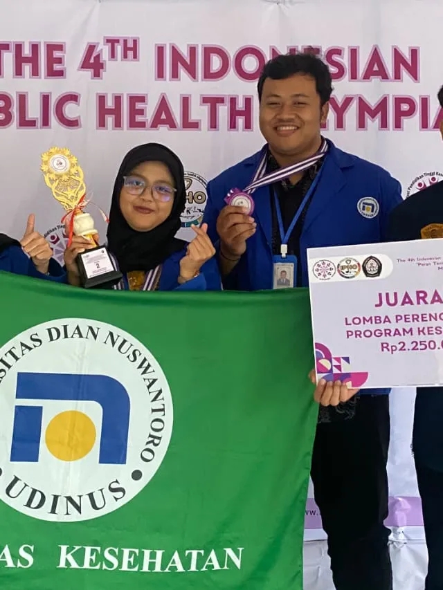 Buat Rencana Program Kesehatan, Mahasiswa Kesehatan Masyarakat Raih Juara 2 IPHO 2025