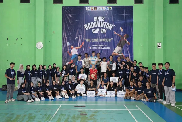 Dinus Badminton Cup Jadi Ajang Atlet Muda Tunjukkan Talenta di Cabor Bulutangkis