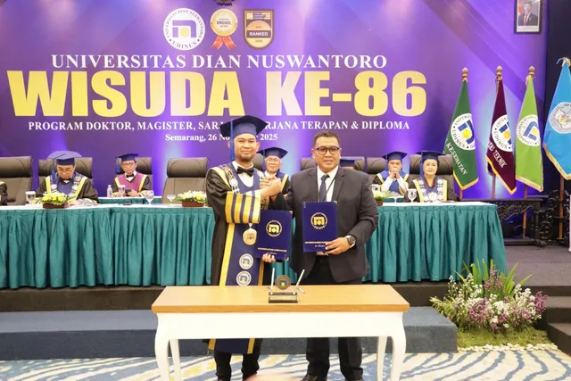 Wisuda ke-86 Udinus Gandeng Bank Jateng Luncurkan Program ‘PINTAR ASN’