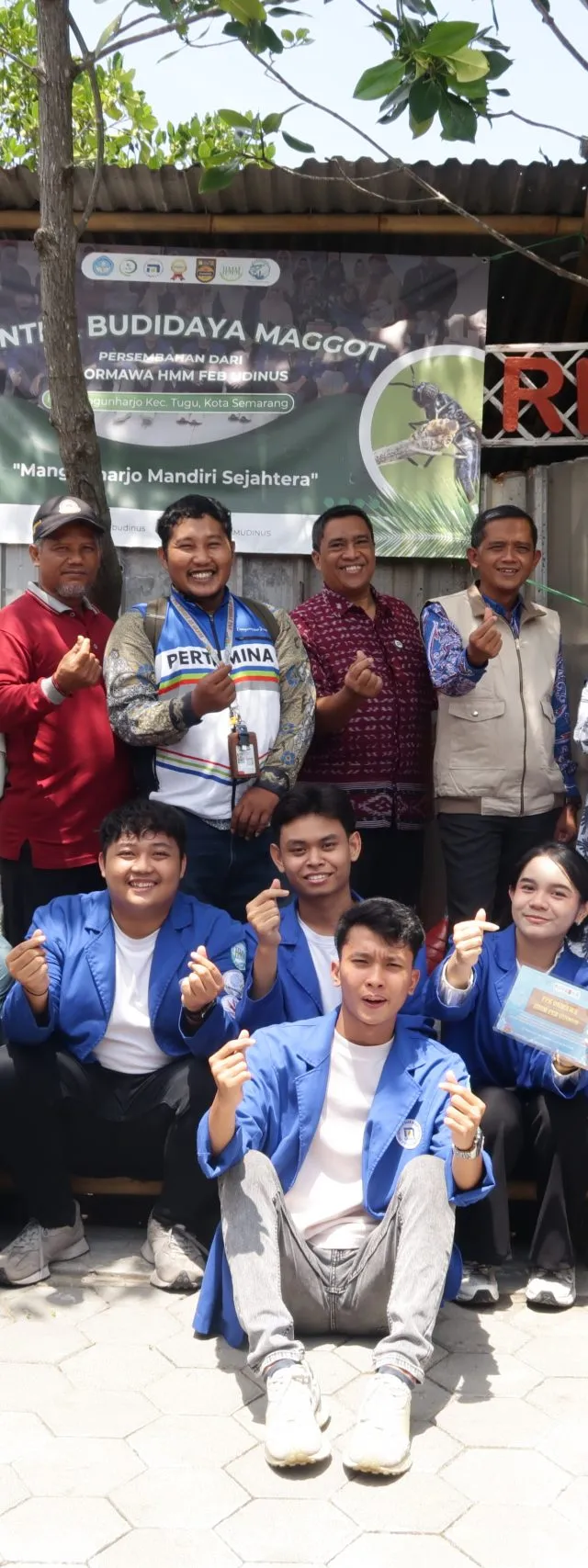 Wujudkan Desa Maritim di Mangunharjo, Tim PPKO HMM Udinus Disambut Baik oleh Warga
