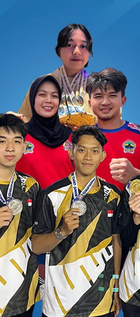 FASILITASI PARA ATLET, MAHASISWA UDINUS RAIH 8 MEDALI DI BULAN DESEMBER