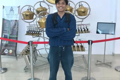 INGIN BANGKITKAN KEBUDAYAAN TRADISIONAL INDONESIA, NOVAL ARIYANTO BERGABUNG DALAM TIM ENGINEER ROBOT GAMELAN SEKAR NUSWANTORO