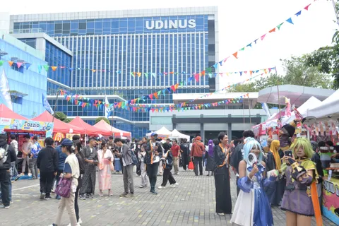 Udinus Gelar Festival Bunkasai untuk Kenalkan Kebudayaan Jepang kepada Masyarakat Indonesia