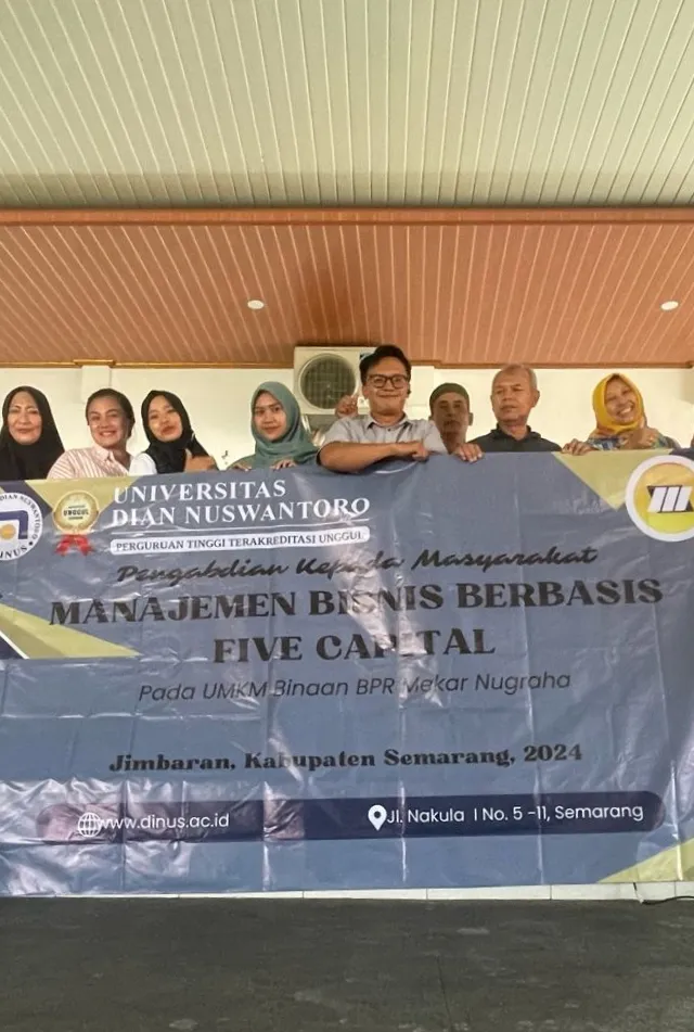 Pengabdian Masyarakat FEB Udinus Ajarkan Manajemen Bisnis pada Pelaku UMKM Pemancingan