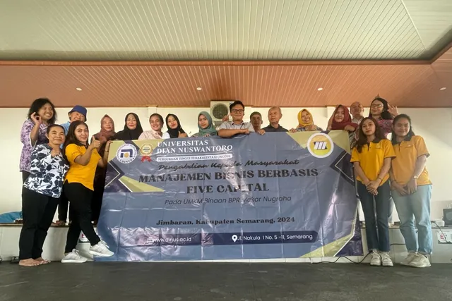 Pengabdian Masyarakat FEB Udinus Ajarkan Manajemen Bisnis pada Pelaku UMKM Pemancingan