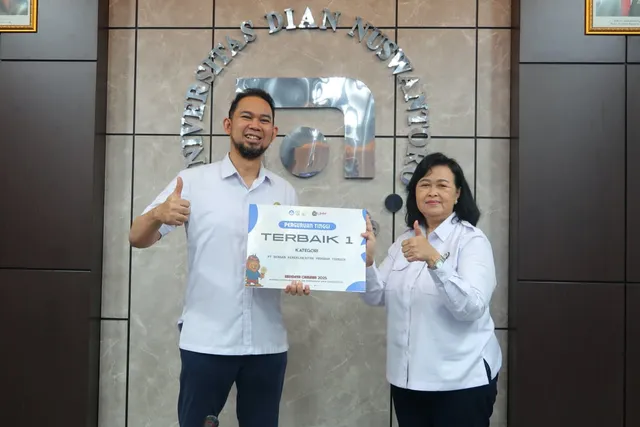 Gemilang Prestasi di Abidaya Ormawa dan PIMNAS 2025, Mahasiswa Udinus Diapresiasi Langsung oleh Mas Rektor
