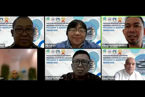 PROGRAM DOKTOR MANAJEMEN UDINUS KUPAS TUNTAS PELUANG E-MARKETPLACE DI TAHUN INI!
