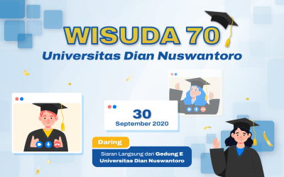 Wisuda 70 Universitas Dian Nuswantoro