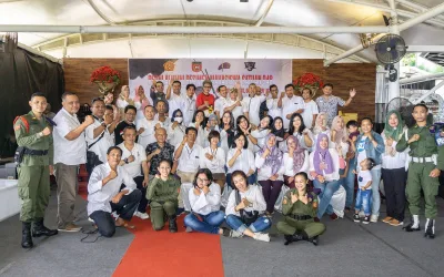 ALUMNI MENWA SATUAN 948 MK UDINUS GELAR REUNI AKBAR ERATKAN TALI SILATURAHMI