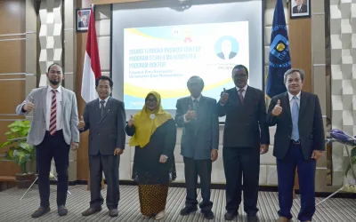 BAHAS REKAYASA PERINGKAS TEKS, ANDHIKA RAMITA BERHASIL LULUS DI S-3 PDIK UDINUS