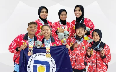 UDINUS SUKSES JADI TUAN RUMAH POMPROV JATENG 2022 CABOR TAEKWONDO